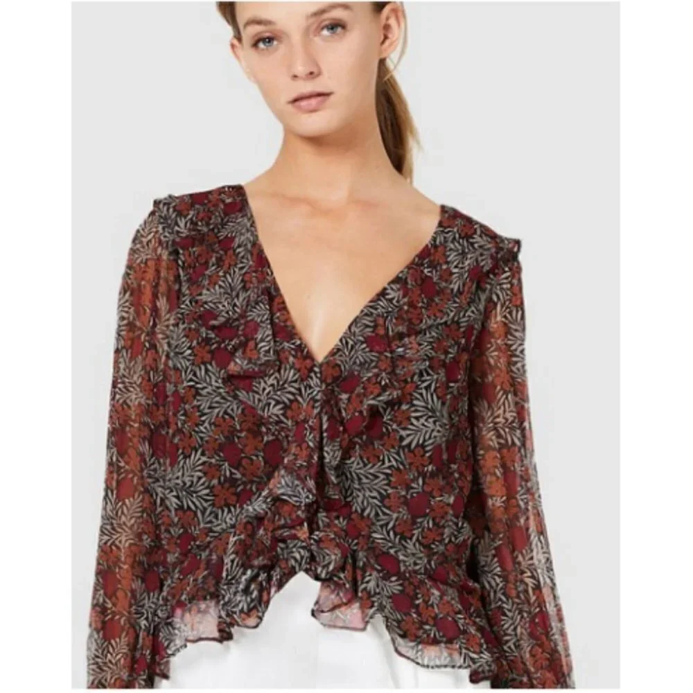 💕STEVIE MAY💕 Patience Top Kimono Garden